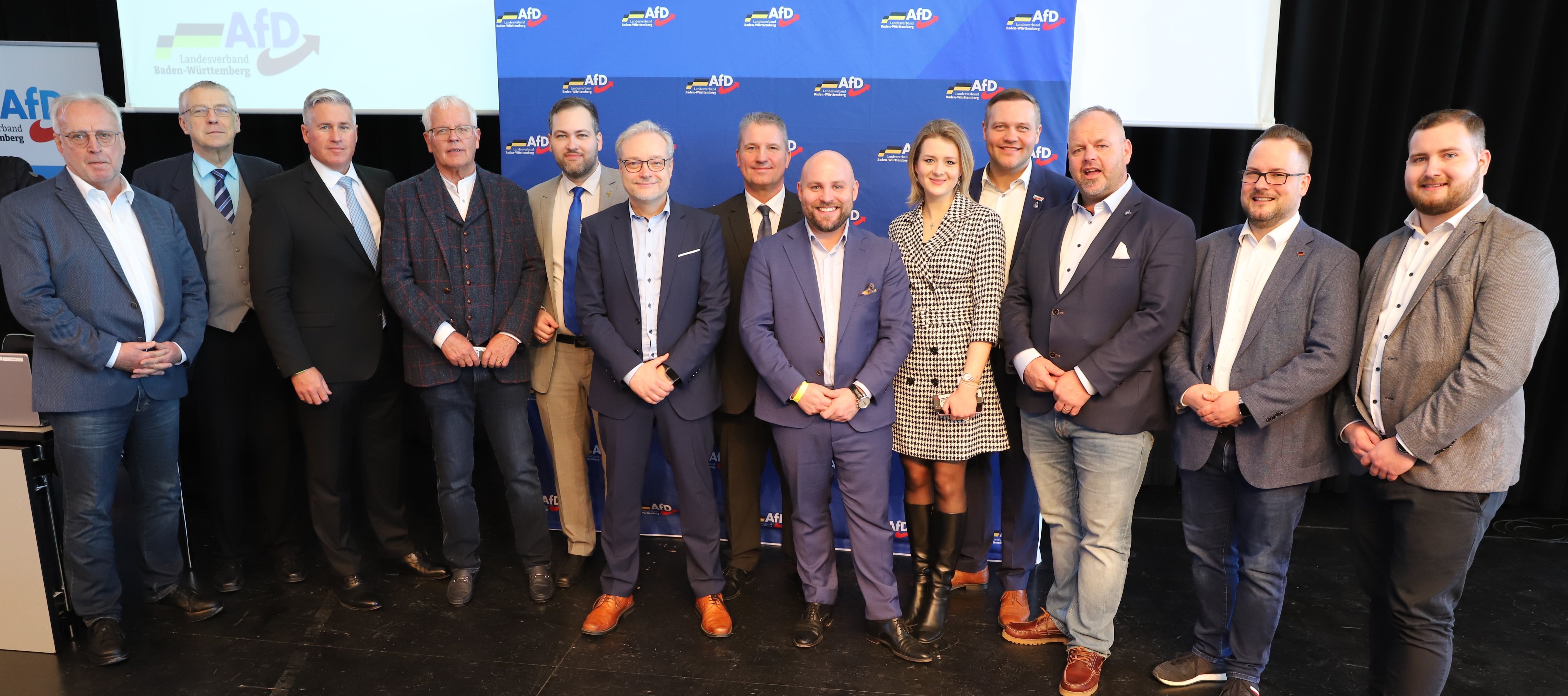 Der Landesvorstand der AfD Baden-Württemberg